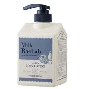 [밀크바오밥] 밀크바오밥 세라 바디로션 화이트머스크 600ml 향좋은 보습 바디로션 한국 뷰티 스킨케어