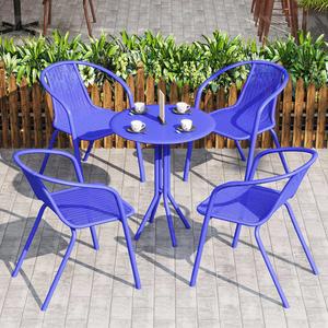 테라스 철제 테이블 세트 루프탑 4인 2인티테이블세트 꾸미기 접이식 테이블의자세트