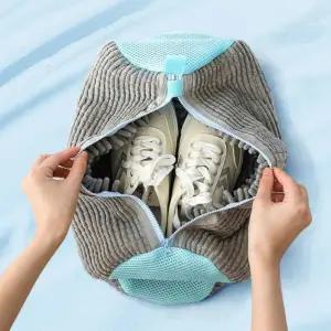 [하프클럽/]신발 세탁망 운동화 전용 극세사 보호 안전 그레이