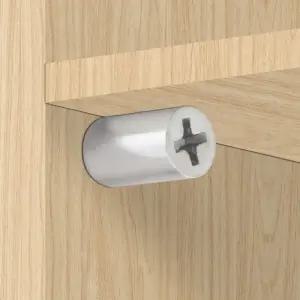 선반 다보 피스 4p 선반나사 나사 유리선반 옷장 책장 고정 받침 부속