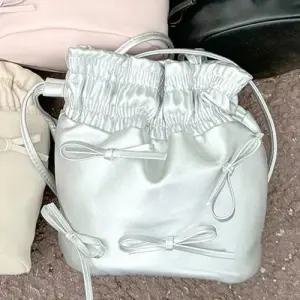 버킷백 복주머니 리본 쇼퍼백 여성가방 여성여름 WFIL6ET