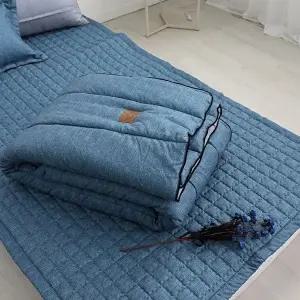 더크린 홀리데이 소프트마이크로 카페트 SS블루 단품 (KYR-WB8A12F)