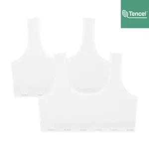 [수아팜] [3컬러 구성] 주니어 1단계 모달 브라 2매 세트