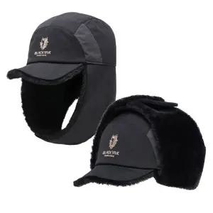 블랙야크 겨울 방한용 귀달이 모자 안감기모 생활방수 보온 고소모