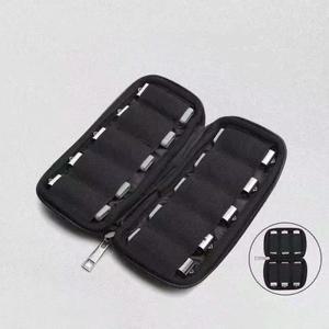 더블 레이어 USB 플래시 드라이브 케이스 스틱 운반 엄지 메모리 전자 액세서리