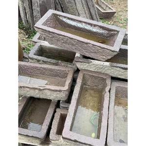 대형 돌수반 돌학 연못 13 16CM 수경 마당 사각 수경화 수경화분 식당 천연