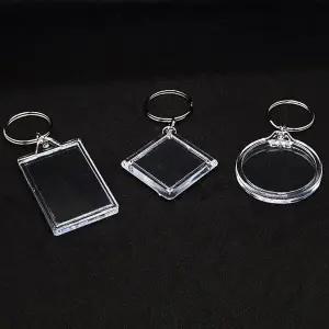 아크릴 액자 휴대용 키링 열쇠고리 키홀더 포토 사진 (WFKBRNS)