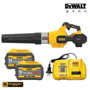 디월트 60V 3.0Ah 충전 블로워 산업용 공업용 송풍기 청소기 DCMBA572X2 배터리2개세트