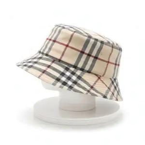 [버버리]생산 Check Cotton Bucket Hat 8075650 체크 코튼 버킷 햇 819656