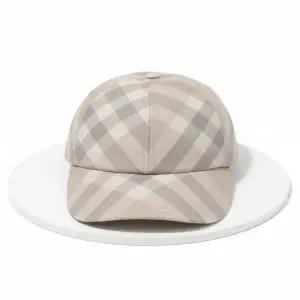 [버버리]checkered baseball cap 8083517 체크 야구 모자 819787