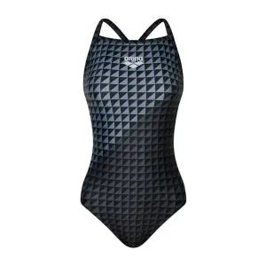 아레나 체크포인트 원피스 드롭백 A5FL1LD07-BLK