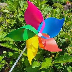 [골드스마일]야외활동 바람개비 컬러풀 파티 색상 어린이 정원장식