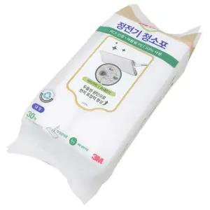 3M ScotchBrite 정전기청소포 대형30매/부직포 밀대 먼지 제거 크리 머리카락 흡착 청소기 리필 티슈