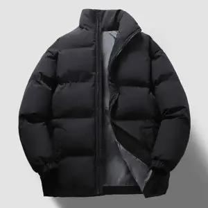 2컬러 세련 남자 겨울 데일리 하이넥 숏 웰론 패딩점퍼