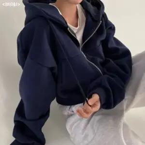 6컬러 여성 봄 가을 겨울이너 베이직 후드집업점퍼