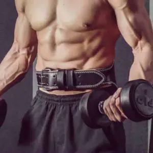 헬스 역도 스쿼드 소가죽 벨트 허리 보호대