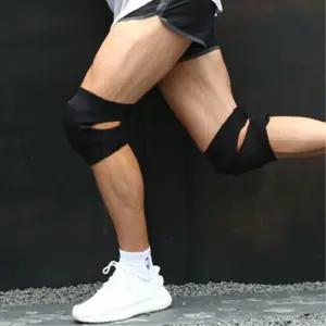 헬스 크로스핏 찍찍이 쿠션 무릎보호대 고정 트래킹 탁구 런닝 현장