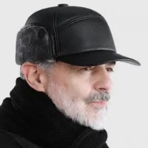 남성 귀달이 기모 볼캡 따뜻한 겨울 모자