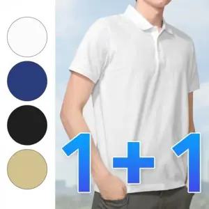 1+1 남자 피케 카라티 봄 여름 데일리 무지 골프상의