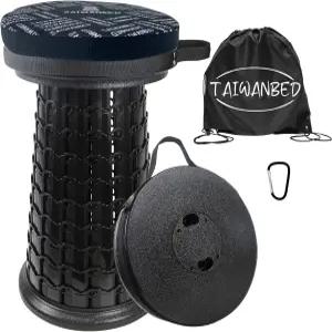 대만 침대 두꺼운 쿠션과 휴대용 가방 튼튼한 XXXL 접이식 의자 더 1000LBS 용량 20.1인치 크고 13인치