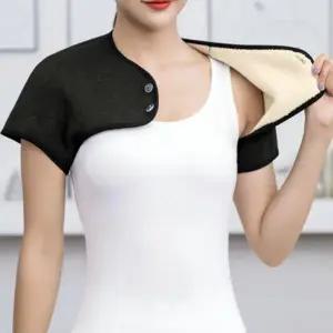 ( )히트온 기모 어깨 워머 XL 겨울 방한 보호 워머 용품 토시 숄더 라운드 겨울 방한 보호 어깨