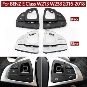 W213 LHD 자동차 다기능 스티어링 휠 컨트롤 스위치 버튼 커버 메르세데스 호환 벤츠 호환 E 클래스 - 0999