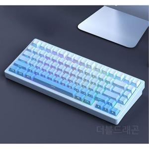 WOB 레이니75키캡 PBT 75 기계식 Rai 치즈화이트 커스텀 블루투스