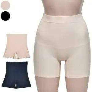 2묶음 (창민) 가벼운 복부 보정 여성용 심리스 즈로즈 팬티 속