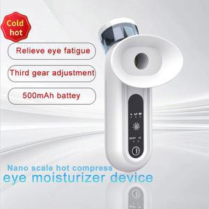 핫 콜드 압축 아이 스팀 미스트 스프레이 어 휴대용 나노 케어 하이 드레이팅 악기 눈 피로
