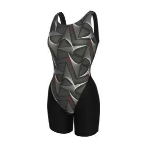 XBLUE 여자 아쿠아로빅 반전신 수영복 3부 N164503