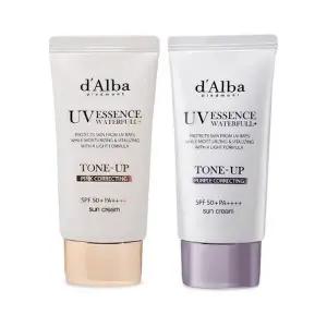 달바 워터풀 톤업 선크림 핑크 50ml(SPF50+) + 워터풀 톤업 선크림 퍼플 50ml(SPF50+) 1세트 Ss