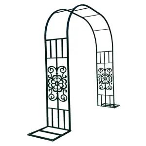 스텐 울타리 가든 철제 펜스 야외 식물 대문 덩굴식물 아치