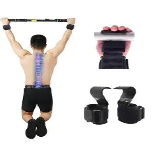 턱걸이 갈고리 철봉 후크 손목 보조기구 헬스 스트랩