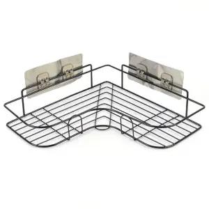 코너 진열 선반 부착형 모서리 철제 수납 다용도 공간 활용형 (WFKD3A5)