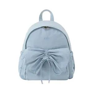 [널디](대구신세계)리본 셔링 미니 백팩(25FW) 스카이블루 PNEF25BG0114
