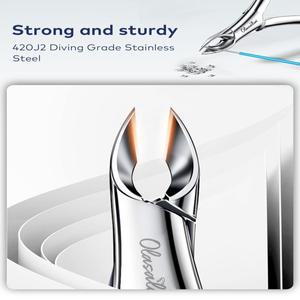 완벽호환 Olasalon 전문 니퍼 죽은 푹신한 큐티클 제거제 매니큐어용 내구성이 뛰어남