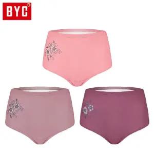 BYC 여성 맥시 3매입 삼각팬티 DOLP5103