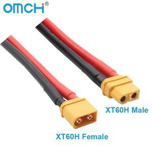 OMCH 50cm XT60 암/수 커넥터 케이블 M8 단자 플러그 연결 10/12AWG 선박 및 자동차 배터리 태양광 패널