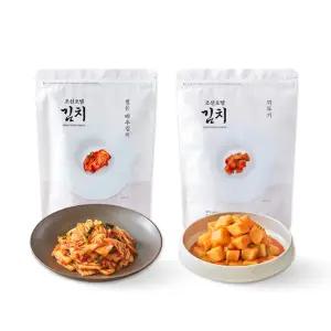 (온라인) 조선호텔 썰은 배추김치 1kg+깍두기 1kg