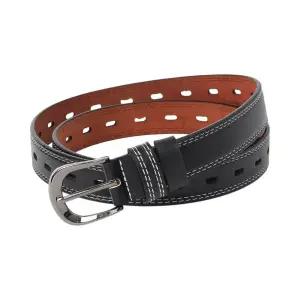 스티치 여성 소가죽 벨트 (블랙) DK08허리띠 청바지 여자 캐주얼 패션 혁띠 레더