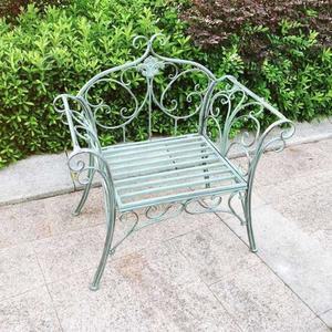 빈티지 야외 카페 철제 테이블세트 6인용 베란다 평상 마당 목재 테이블 조경 세트 감성