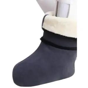 성인 남녀 겨울 보온 보호대 발 보호 양말 신발 두꺼운 넓은 착용