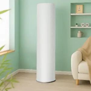 무드체크 스탠드 에어컨 커버 보관 먼지 덮개 화이트 (WFKDZ9W)