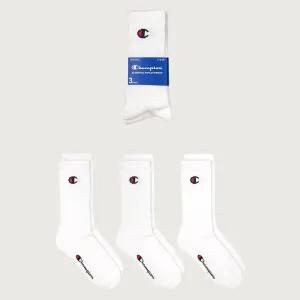 [국내 매장품] 챔피온 C로고 풀랭스 삭스 3PACK White 187745