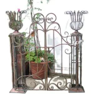 대문아치 화원 꾸미기 철제대문 엔틱 울타리 장미 가든아치