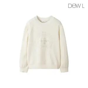 듀엘 [듀엘] 엠블럼 엠보 자수 맨투맨 티셔츠 CR_D244MSM038