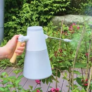 1.4리터 전동 물뿌리게 자동 분무기 건전지 방식 뿌리개 건전지용 대용량 원예용품 주기 화분주기