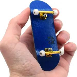 티크 튜닝 32mm 다작 완성 핑거보드 컬러 디자인 옵션 x 97mm 수제 메이플 우드 데크 프로 보드 모양