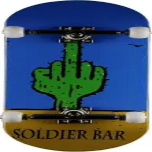 솔저 바 10.0 핑거보드 완성캐나다 메이플 데크 5겹 핑거 스케이트보드+34mm 트럭+구형 휠