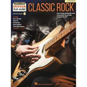 클래식 록 디럭스 기타 연주 7권: 온라인 오디오가 포함된 탭 송북 | 백킹 트랙과 타블라토리가 히트곡을 따라 기타리스트를 위한 악보집